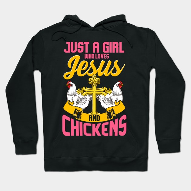 Christian Women Backyard Chicken Gift Chicken Lover T-Shirt Hoodie by Dr_Squirrel